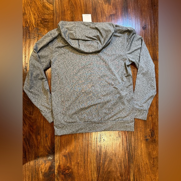 NWT!Nike Dri-Fit Hoodie Full Zip Hyperdry Transcend Black/Heather Size S - Picture 7 of 14